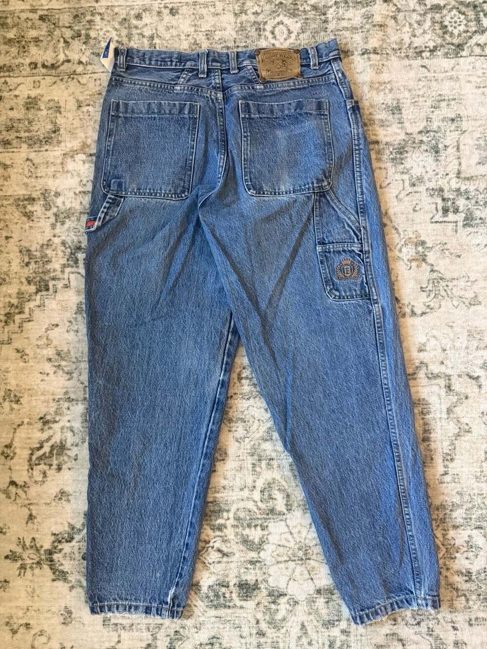 Europress Vintage Carpenter Jeans Blue Denim